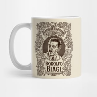 Rodolfo Biagi (in brown) Mug